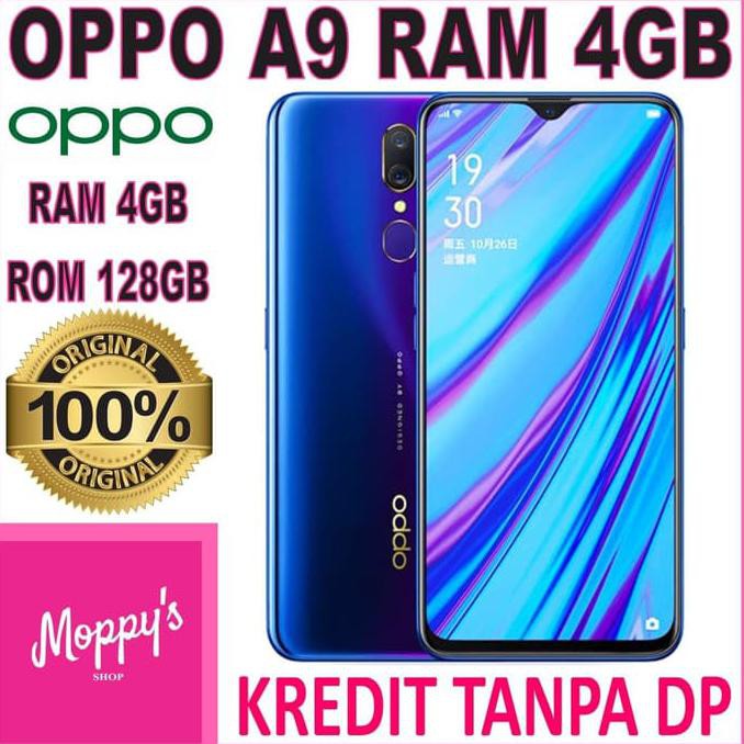 TERMURAH OPPO A9 RAM 4GB ROM 128GB GARANSI RESMI OPPO INDONESIA - Ungu READY STOCK