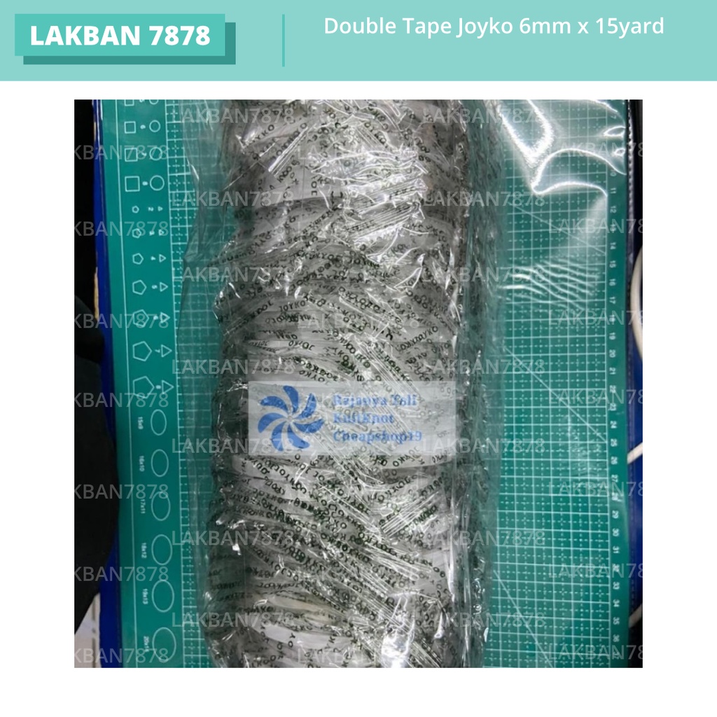 

Double Tape Joyko 6mm x 15yard