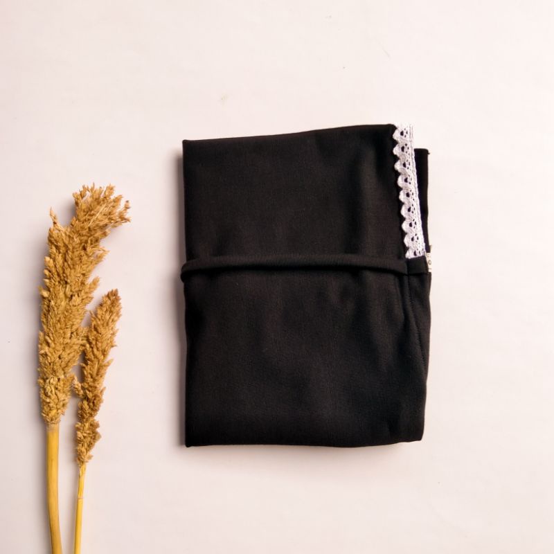 Jilbab anak Murah / Jilbab Gamis karisha/ Jilbab bayi by Pikapou-Jilbab Hitam