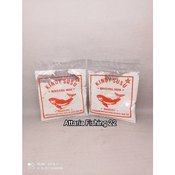 Umpan Pancing Kinoy Susu Bintang Mas