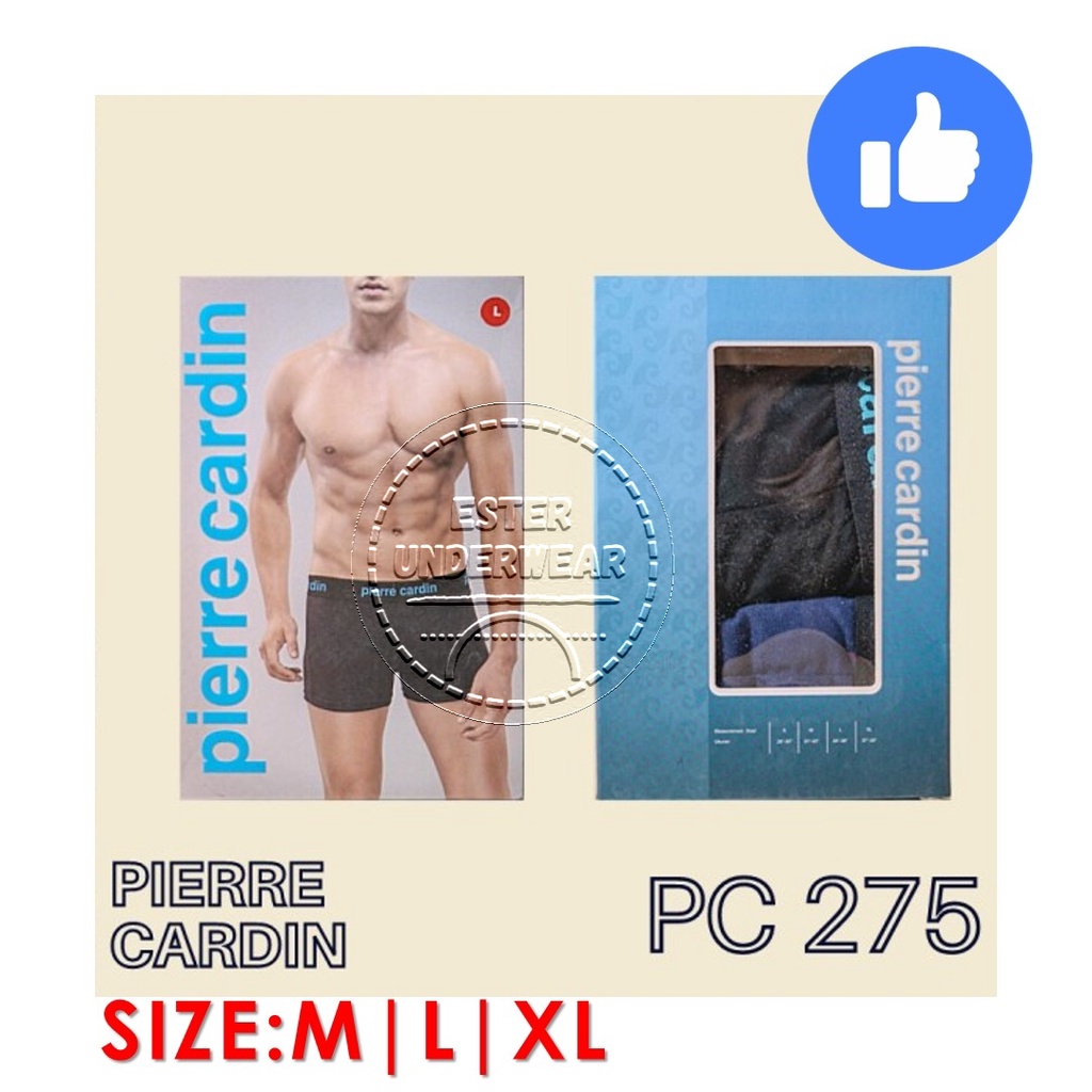 Celana Boxer Pria Pierre Cardin PC 275 ISI-2 PCS