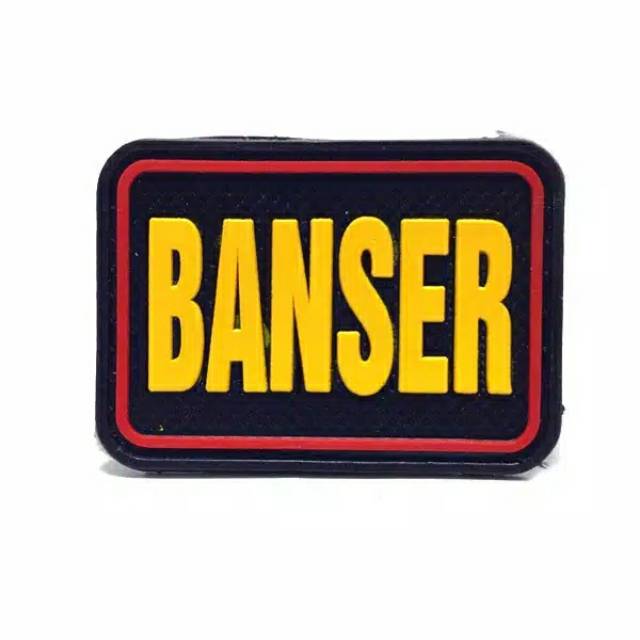 Patch Rubber / Atribut Banser Karet