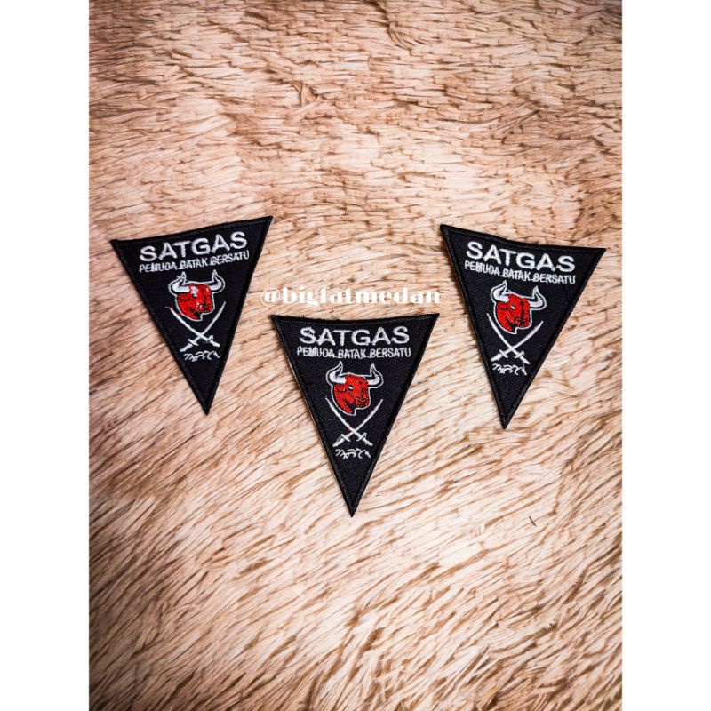 Patch Logo, Bordir Logo / emblem Satgas PBB