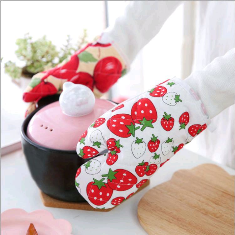 Sarung tangan anti panas motif sarung tangan dapur sarung tangan oven kitchen gloves microwave