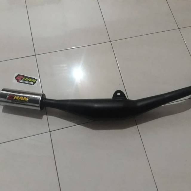 Knalpot F1zr Chan Racing Black