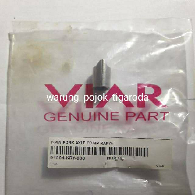 Pin fork axle viar karya PIN GEARBOX VIAR sparepart viar