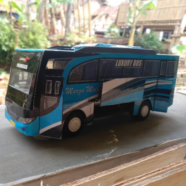 Miniatur Bis Murah Mergo Mulya Medium Bus