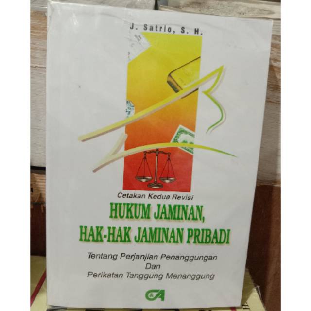 Hukum jaminan hak hak jaminan pribadi cetakan kedua revisi
