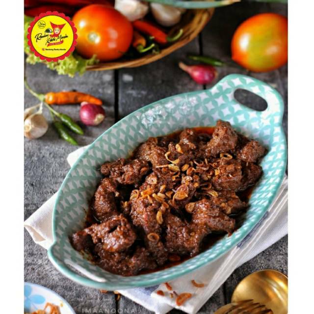 

(COD) RENDANG DAGING BUMBU HITAM ASLI PADANG 750 gram