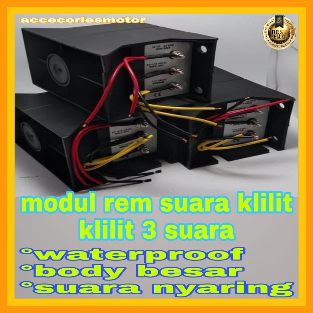 Modul Atret Dan Rem 3 Suara Modul Rem Klilit Modul Atret Mundur Modul Rem Klakson Tlilit