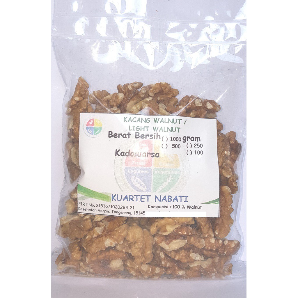 

1000gr Extra Light Walnut Premium/ Kacang Otak - Mentah/ Raw