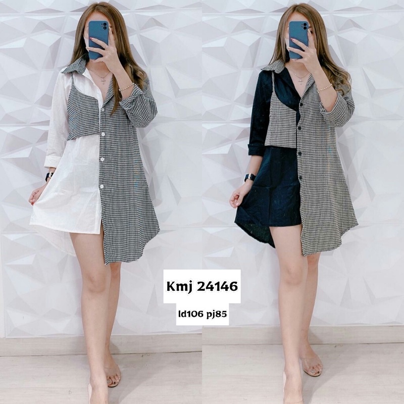 kemeja tunik cantik import