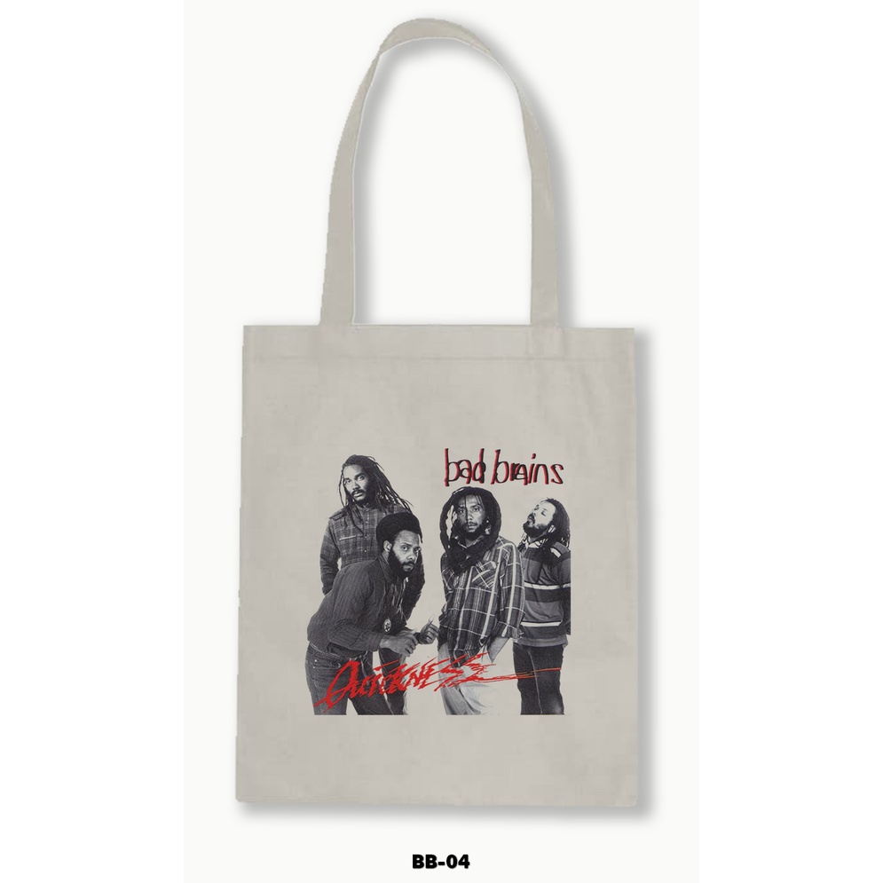 TOTE BAG BLACU - BAD BRAINS