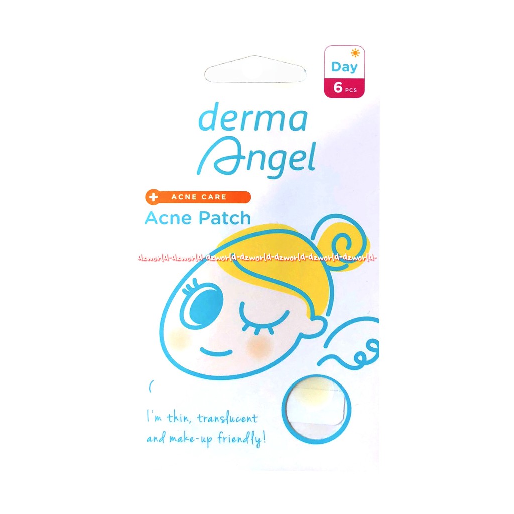 Derma Angel Acne Care Patch Day 6 Pcs Plester Jerawat Original