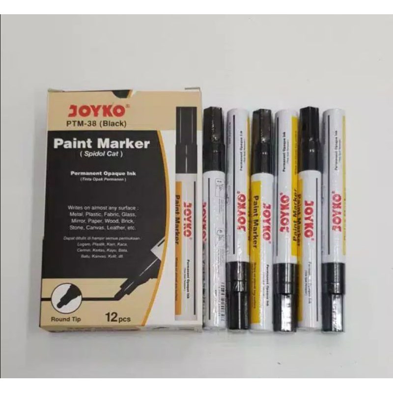 

SPIDOL PAINT MARKER BLACK JOYKO