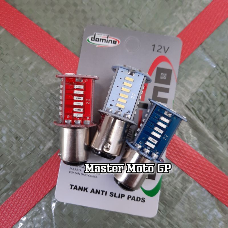 Lampu stop 30 mata Running Domino Lampu stop 30 titik Led  Bholam stop running flash 30 led Domino mio beat xeon supra revo jupiter z satria sonic Vega Mx scoopy fino spacy