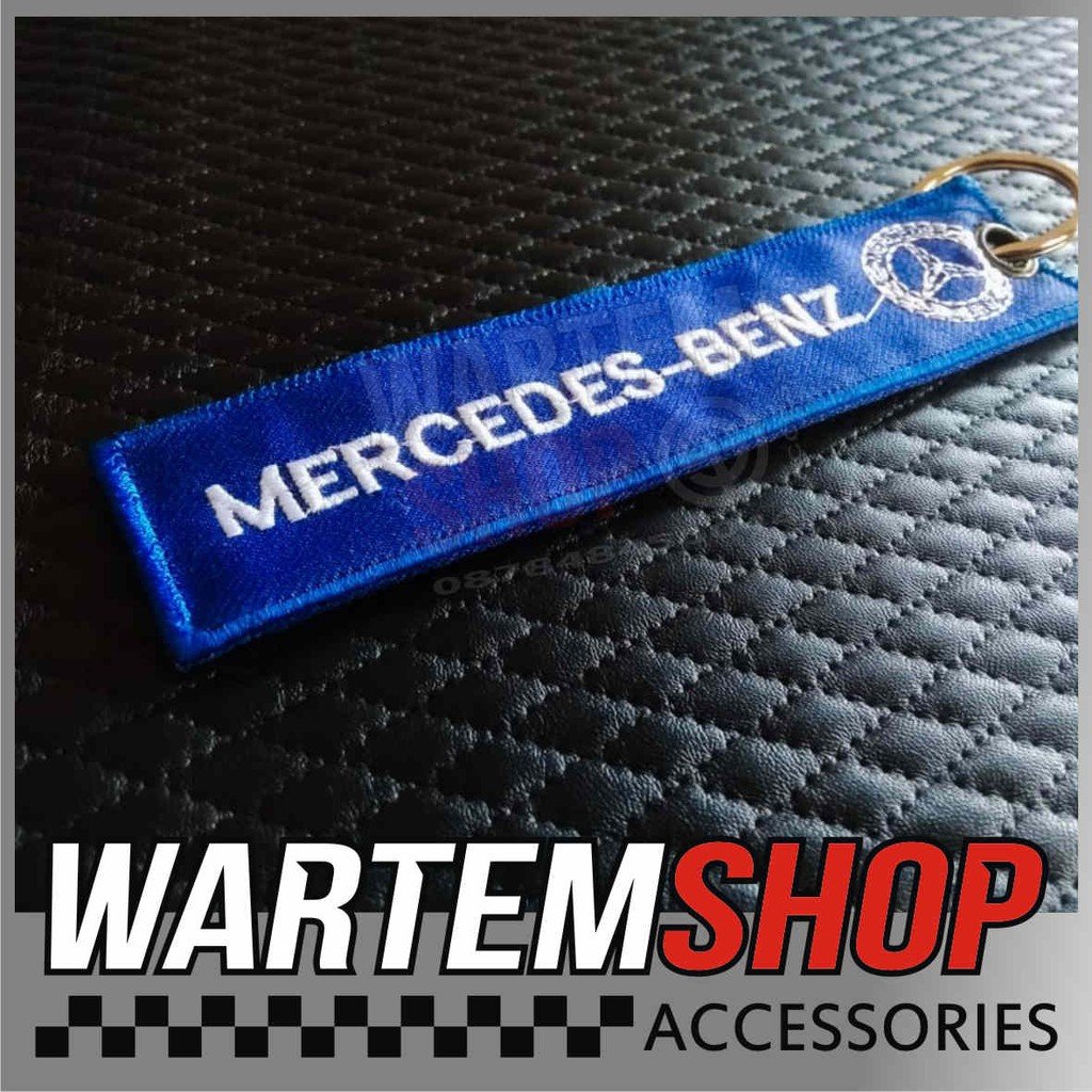 GANTUNGAN KUNCI MERCEDES BENZ BLUE