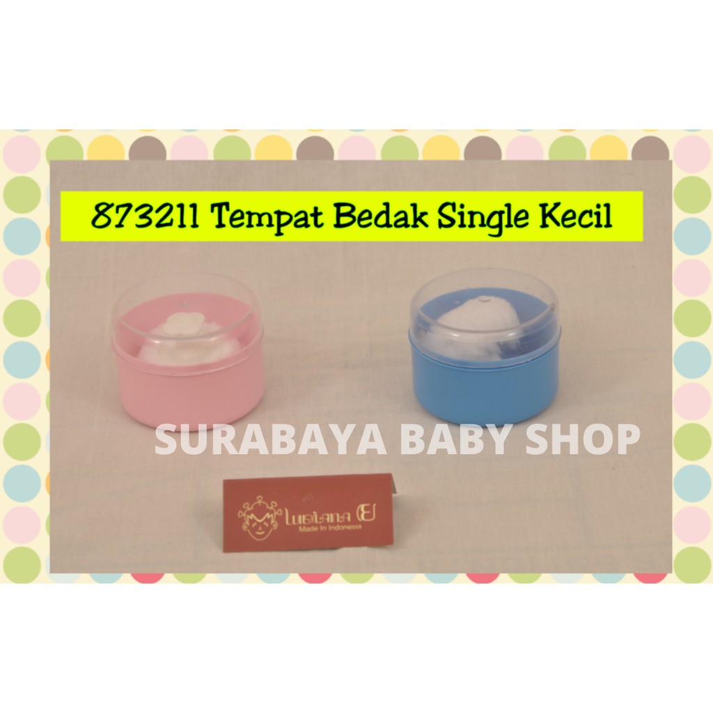 TEMPAT BEDAK SINGLE KECIL LUSIANA 873211 / TEMPAT BEDAK KECIL / TEMPAT BEDAK DATAR