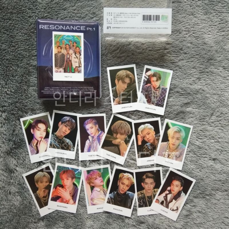 Sharing Mini Kolbuk NCT Make a Wish Jaehyun Taeyong Doyoung Jaemin Xiaojun Lucas Shotaro Pc