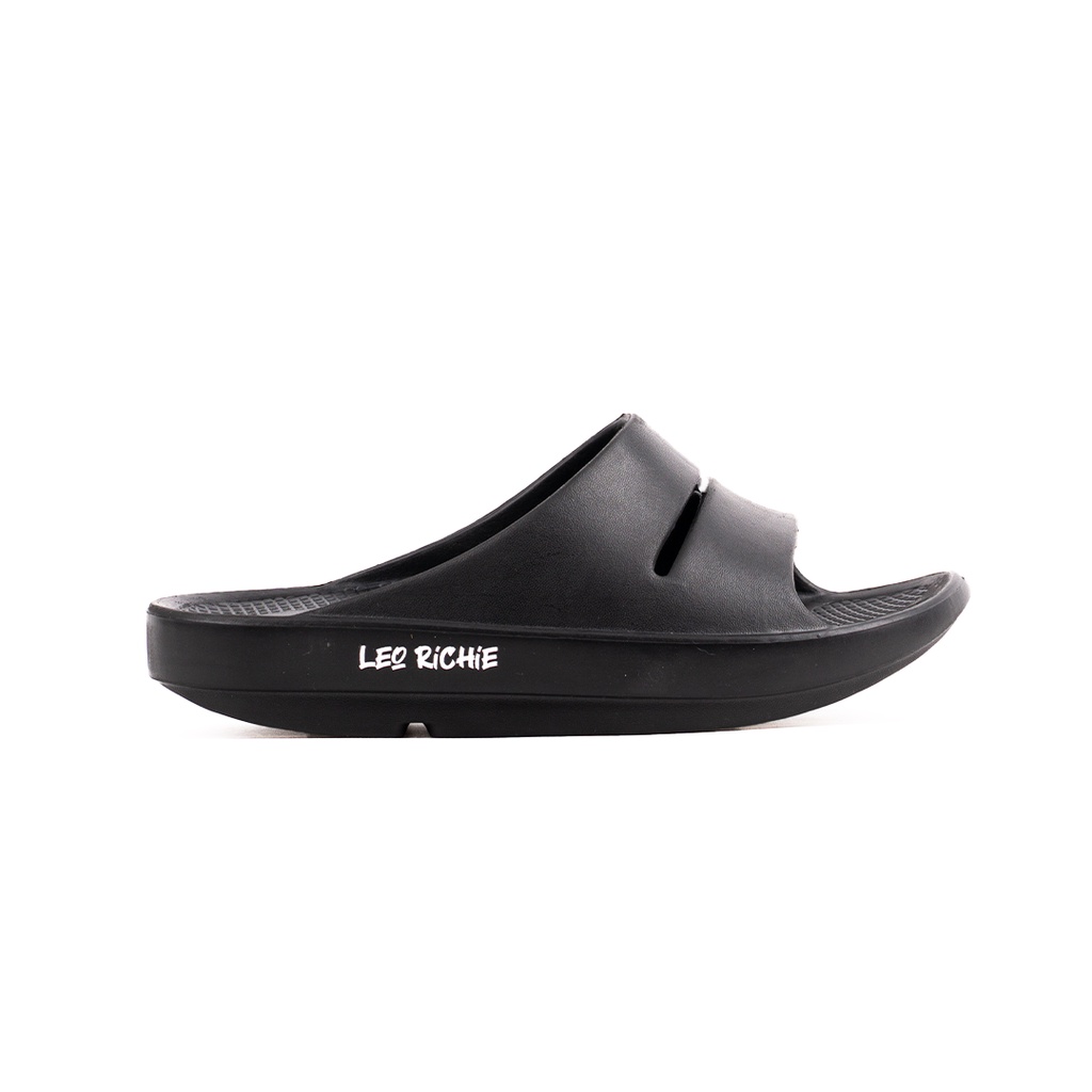 LEO RICHIE - Sandal Pria Wanita Kamal Heavy Black