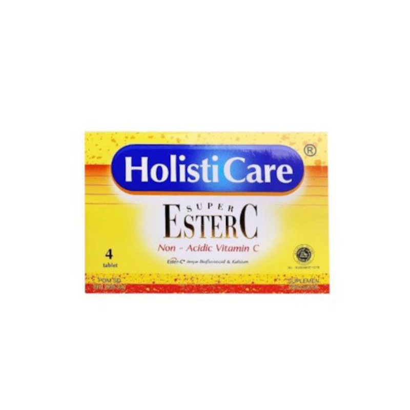 Holisticare Super Ester C isi 4 tablet