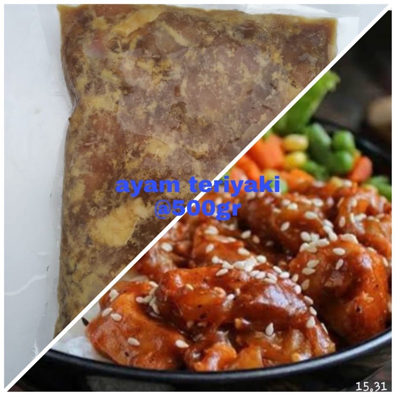 

Chicken Teriyaki Ayam 500gram