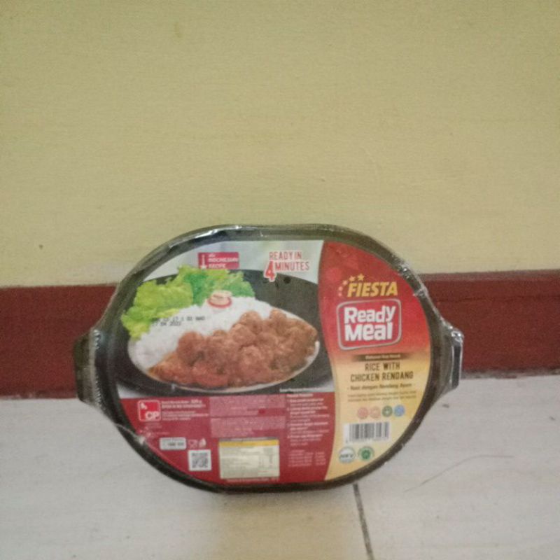 Jual Fiesta Ready Meal Rice With Chicken Rendang Shopee Indonesia