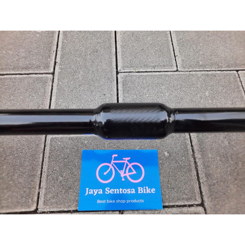 TERMURAH!!! Stang CORNER Bar Geometry HITAM / Free Bar Tape / Realpict