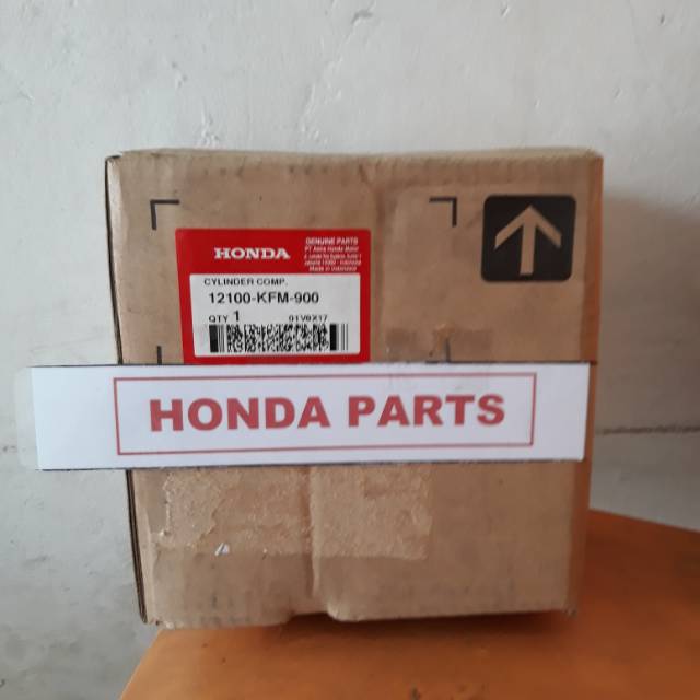 BLOK SEHER CYLINDER COMP SUPRA FIT LEGENDA REVO LAMA KARBURATOR ORIGINAL HONDA