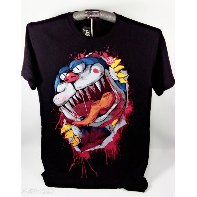 kaos Doraemon dracula edition