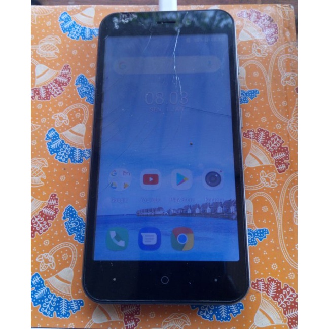 LCD ONLY SPC L60 PRO ORIGINAL CABUTAN GARANSI | LCD Plus FRAME | BONUS TS RETAK DI SENTUH NORMAL |