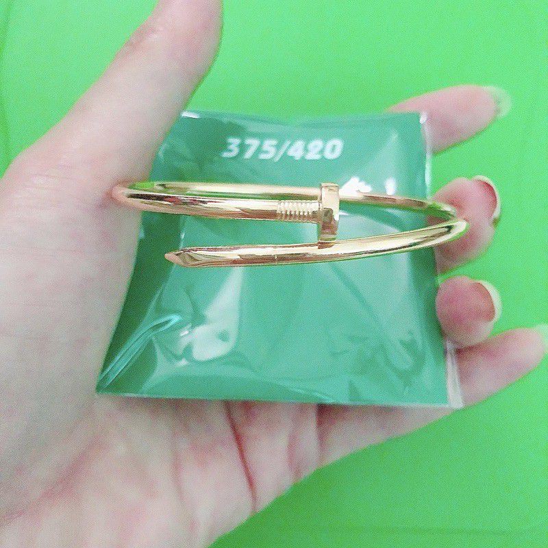 GELANG BANGLE MODEL PAKU POLOS CARTIER UBS 375/8K