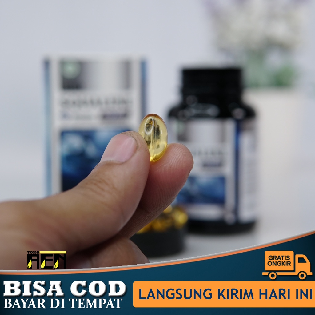 Minyak Ikan Anak, Vitamin Anak, Suplemen Ekstrak Ikan Hiu Bio Squalene Softgel