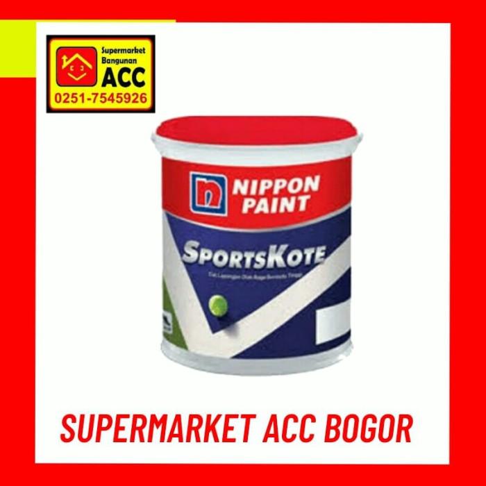 Ochieofc Cat Lantai Beton Nippon Paint Sportskote Warna Putih