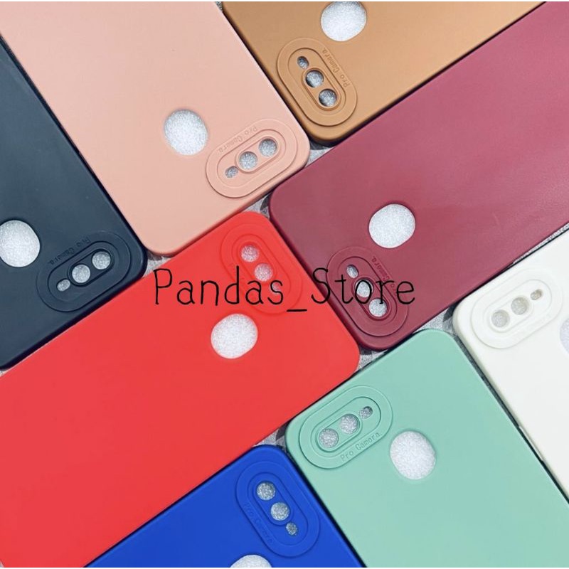 Softcase Pro Camera Oppo A5s, A12, A11K, A7 2020 Candy Case Full Color 3D Silikon TPU