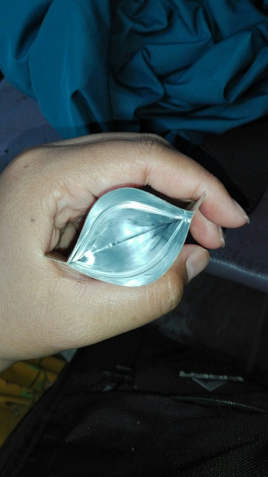 Kemasan Kraft Paper 7cm X 10cm Flat Bottom Ziplock Bag Kemasan Ecopack [isi 10 Pcs]