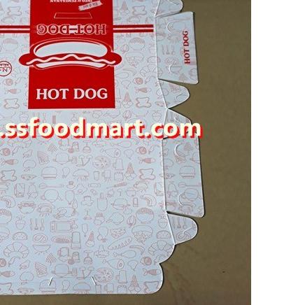 

Dus Hotdog Besar (18.5x8.5x6.5) Art Carton isi 50 pcs