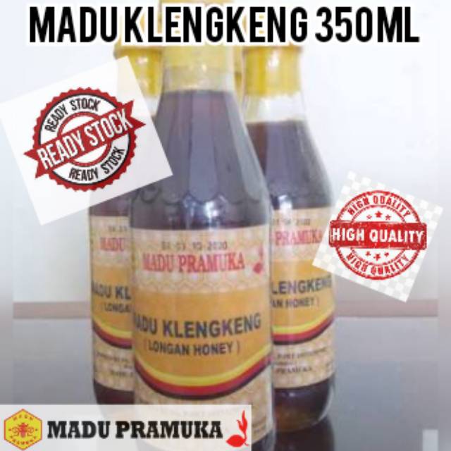 

Madu Klengkeng 350ml dari Madu Pramuka