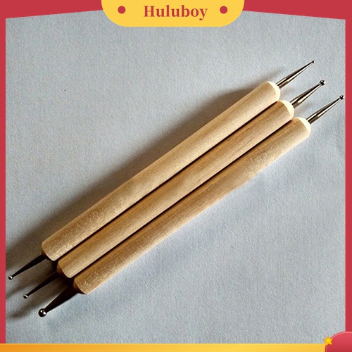 Huluboy Huluboy♡ 23pcs / Set Brush Pen Untuk Melukis Kutek UV Gel