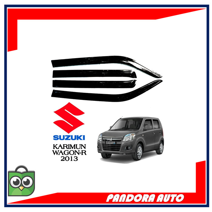 TALANG AIR MOBIL KARIMUN WAGON R 2013 MODEL SLIM BAHAN AKRILIK HITAM