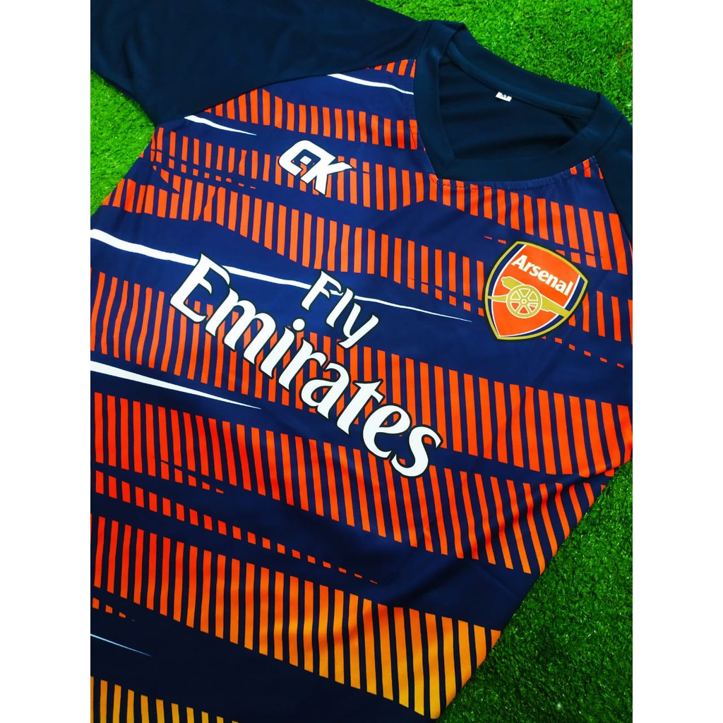 liesport5/ SETELAN BAJU BOLA ARSNAL PRINTING BAJU FUTSAL JERSEY BOLA KAOS BOLA