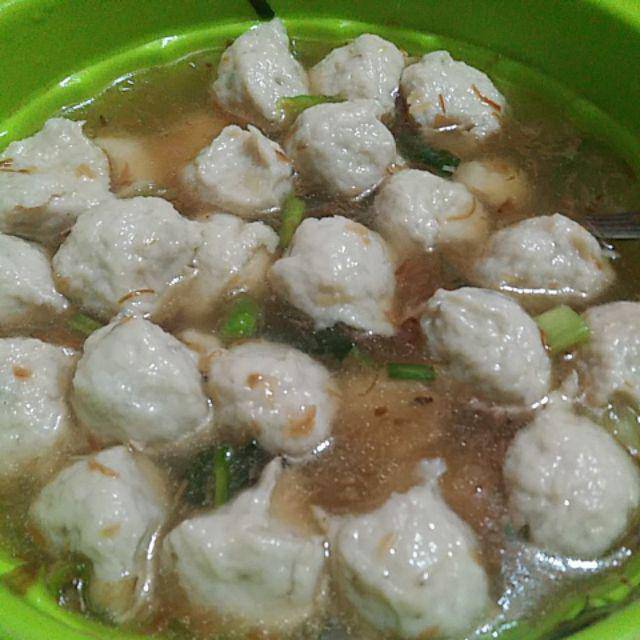 

Baso ikan khas malimping, asli malimping