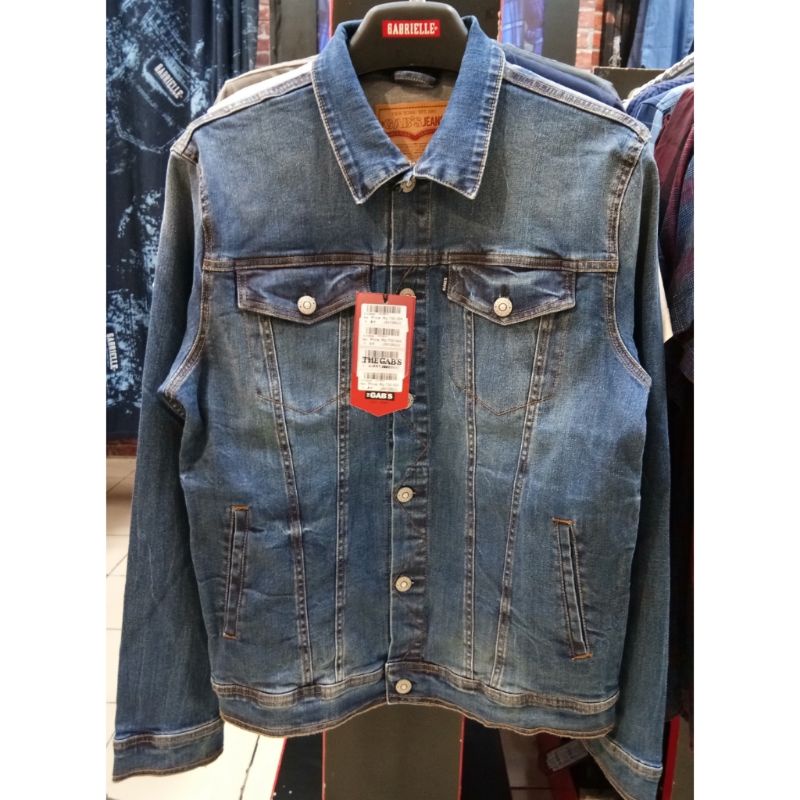 Gab's by Gabrielle jeans original mens JX01250JU jaket  panjang pria multi pocket