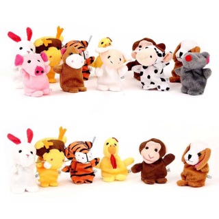 Boneka Jari shio animal finger puppet binatang hewan Boneka Jari shio animal finger puppet binatang hewan