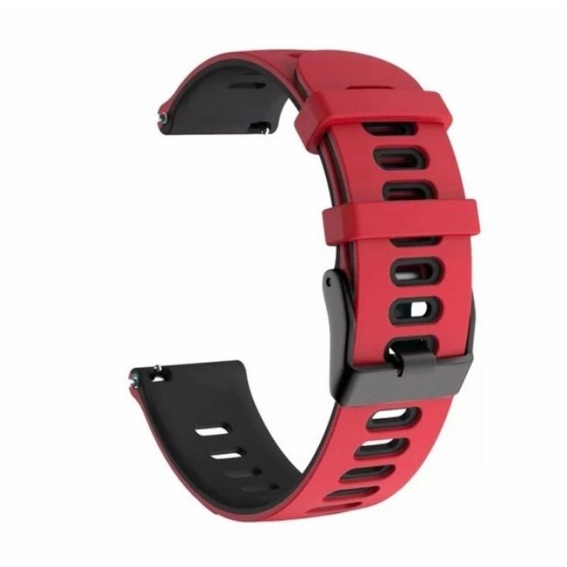 STRAP TALI JAM TANGAN - FOR AMAZFIT GTR3/ GTR 3 PRO - STYLE TWOTONE SILICONE RUBBER 22MM