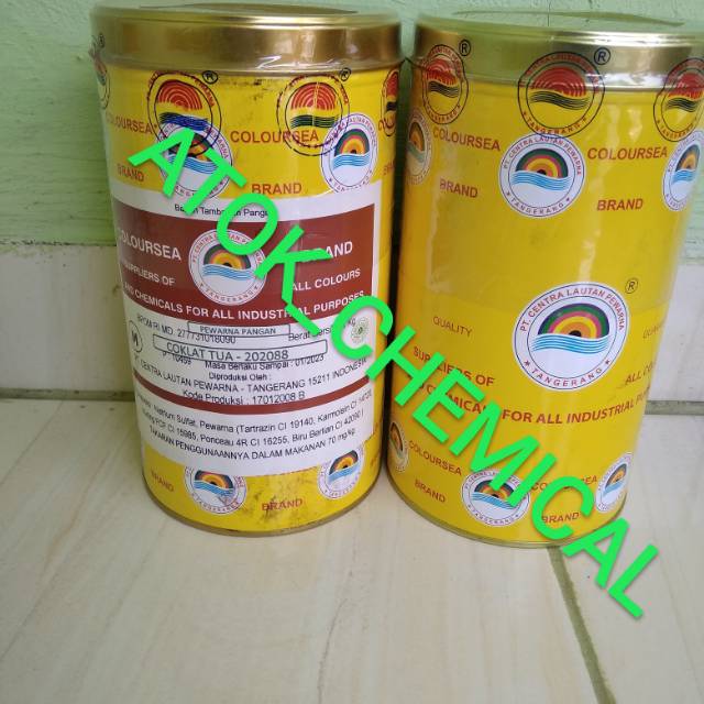 

Pewarna Makanan Coloursea Coklat Tua