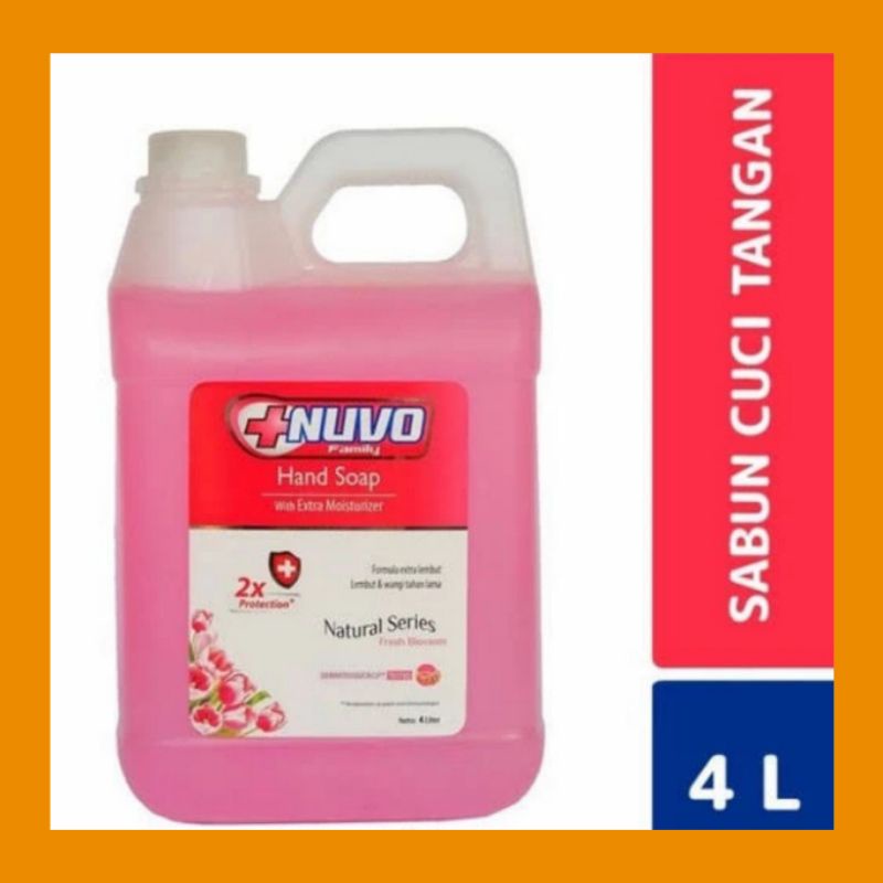 SABUN CUCI TANGAN NUVO HANDWASH 4 LITER 5 LITER