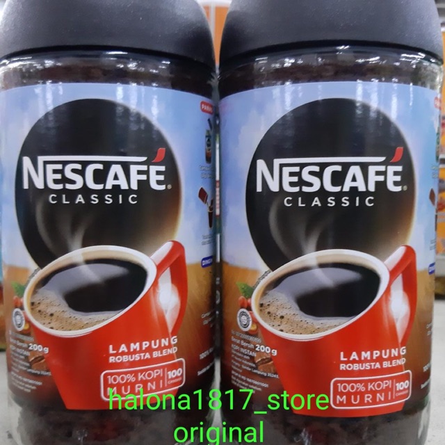 

Kopi Nescafe classic 200gram