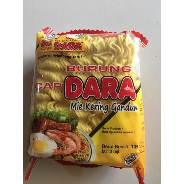 

Mie kriting CAP BURUNG DARA