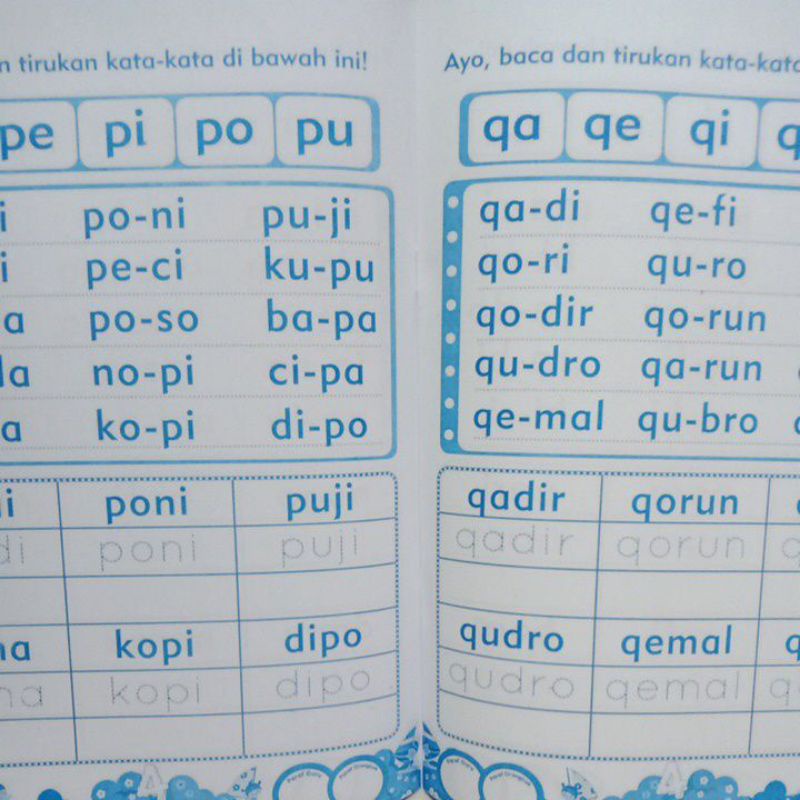 Buku Gemar Belajar Calistung Baca Tulis Hitung